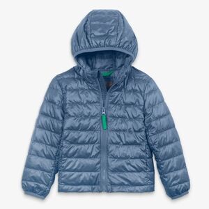 Primary Kids lightweight puffer jacket 6-7 Dusk